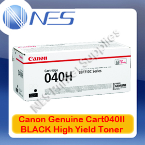 Canon Genuine CART040BKII BLACK High Yield Toner Cartridge for imageCLASS LBP712cx (12.5K)